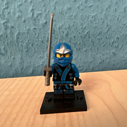 Lego ninja minifigur blau mit - lego,
