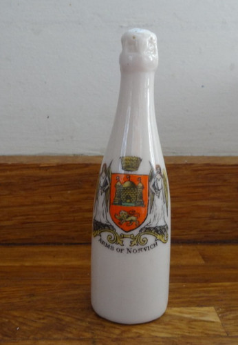 Arms norwich crested china - norwich,