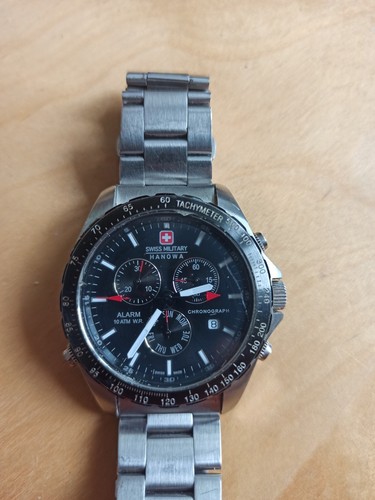 Swiss military alarm chrono - swiss,