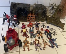 HE MAN KONVOLUT 80er *Fright Zone, 11 Figuren, Bashasaurus, Mantisaur *MOTU