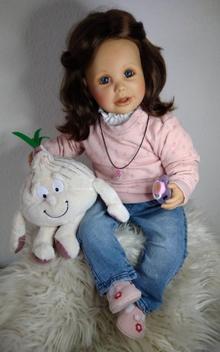 Künstlerpuppe gerlinde feser - künstlerpuppe,