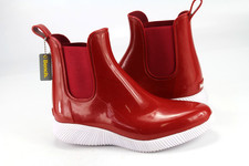 Bench Gr.39 Damen Gummistiefel Stiefeletten Boots Rot    WIE NEU  K 346