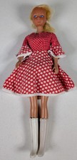 Alte puppe sommerkleid - puppe,, sommerkleid,