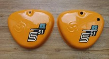 Simson S50 S51 Seitendeckel Original saharabraun