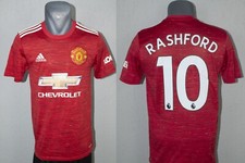 Manchester United Rashford Trikot 2020/2021 Fußball Herren Heimshirt Größe XS