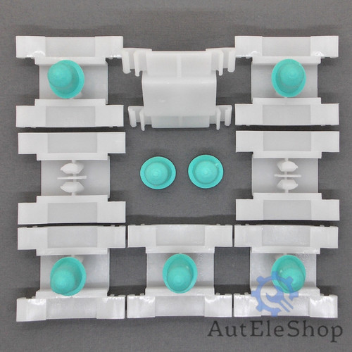 15x zierleisten klammer - 15x,