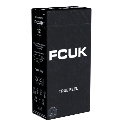 Fcuk thin condoms black - fcuk,