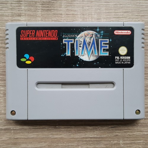 Snes illusion time super - time,
