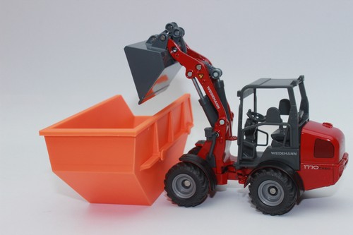 Absetzcontainer orange 10 - 1x,