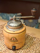 alte antike Kaffeemühle Lehnartz in ausgefallener Form