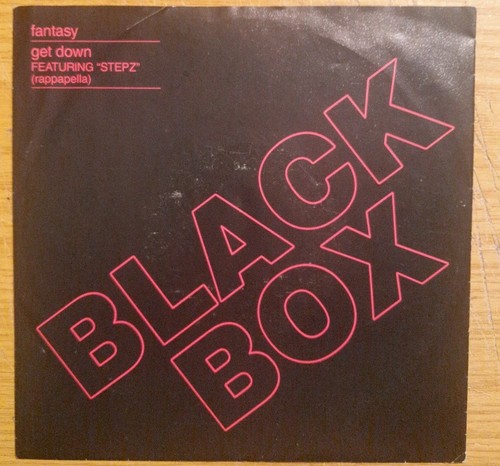 Vinyl single black box - black,