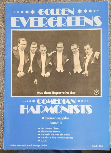 Songbook comedian harmonists - comedian,