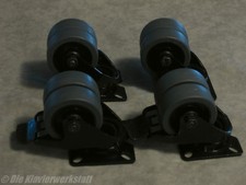 Klavierrollen Gummi Kunststoff