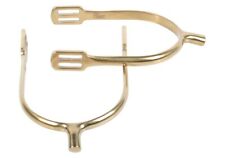 % Harry´s Horse Sporen gold Stabsporen Dorn gerade D 30mm -UVP €24,95 %
