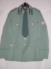 Volkspolizei Uniformjacke Ausgang Unterleutnant 1-rhg. sg48-1 und Binder