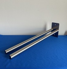 zweiarmig Handtuchhalter Edelstahl Doppel- Handtuchstange 2 armig 40cm Bad