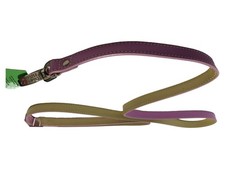 Hamish McBeth Hundeleine Echtleder Lila Designer Leine