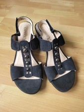 Riemensandalette Schwarz