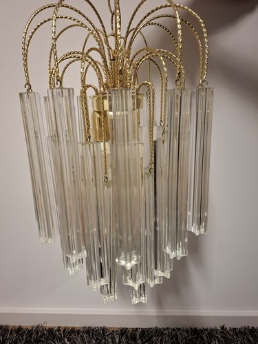 Midcentury white crystal - midcentury,