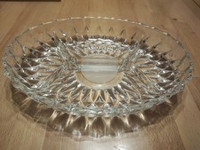 Servierplatte Oval 4geteilt 60ger Bis 70ger Jahre