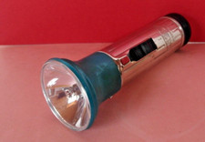 Crone Taschenlampe Vintage, Stabtaschenlampe, mit Batterie, funktionsfähig