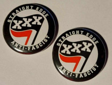 1x Straight Edge Antifascist