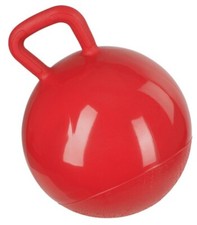 Pferdespielball Rot, robust