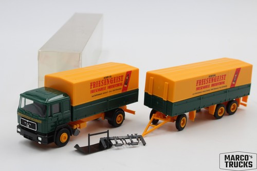 Herpa man f90 hängerzug - herpa,