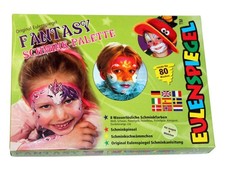 Eulenspiegel Fantasy Schmink Palette 8er Schmink-Set Kinderschminke