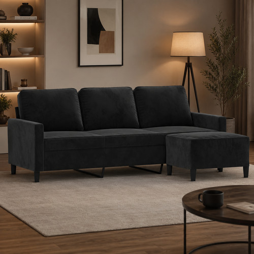 Sitzer samt sofa couch - 3-sitzer,