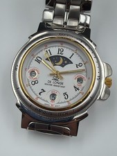 De Longe Mondphase Armbanduhr