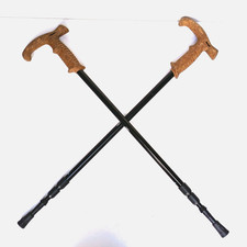 ? Paar MountainLife Walker Trekking Wanderstöcke Korkgriff Twistlock 140 cm