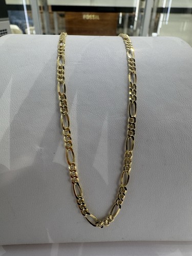 585 gold halskette figarokette - gold,