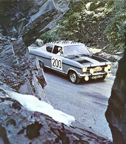 Opel kadett rallye coupé - rallye,