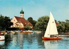 Allensbach Bodensee Kirche Bootsliegeplatz Segeln