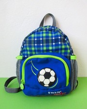 Kinder-Rucksack Kindergarten Ausflug Spielplatz "Step by Step Junior - Fußball"