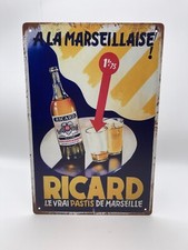 Blechschild Ricard 20x30cm