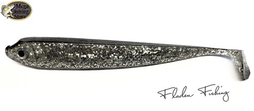 Fladen shad gummifisch silver - fladen,