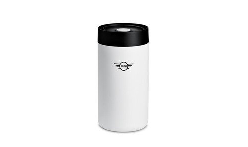 Mini travel mug - travel, weiß