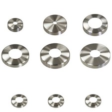 Abdeckrosetten Edelstahl Abdeckung V2A Rosetten A2 Abdeckrosette VA Rosette 