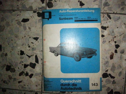 Sunbeam alpine rapier - *,