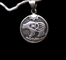 Anhänger Silber 925 Bär Bear