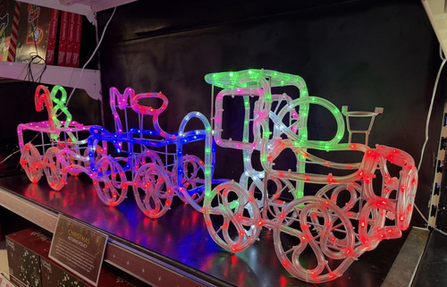 Weihnachtszug seil led - led, 3d