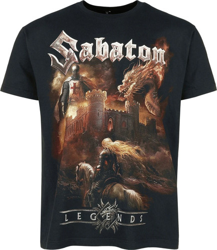 Sabaton shirt herren - herren, castle