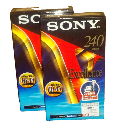 Sealed vhs videokassette - *sealed*,