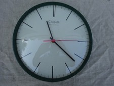 Uhr Wanduhr Glashütte grün ca . 26 cm