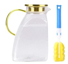 1,8 L Glaskrug mit Deckel