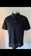 Gucci Poloshirt Hemd neu Applikationen Kragen