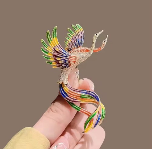 Elegante brosche mit - elegante,
