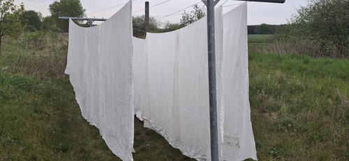 Vorhänge weiß 145x300 - 10,